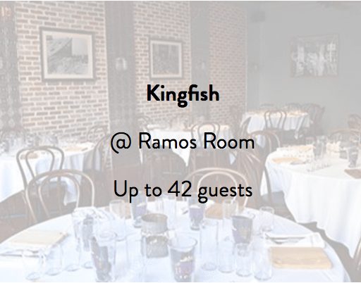 Kingfish Restaurant Ramos Room 2