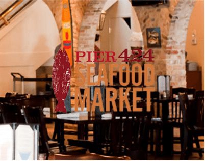 Logo for Pier 424 Seafood Market 1