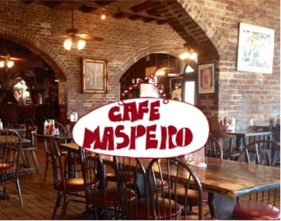 Logo for Cafe Maspero