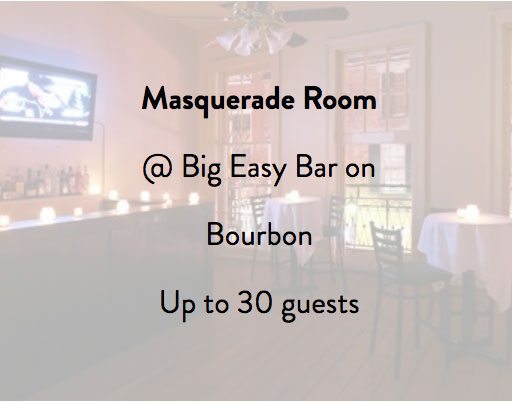 Big Easy Bar Masquerade Room